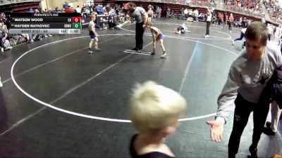 50 lbs Cons. Round 1 - Watson Wood, Central Valley vs Hayden Ratkovec, East Butler Wrestling Club