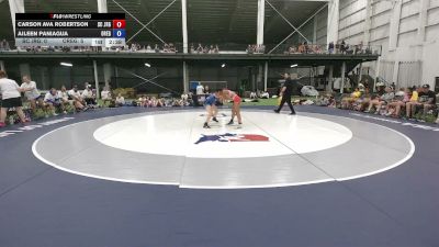 100 lbs Carson Ava Robertson, South Carolina J vs Aileen Paniagua, Oregon