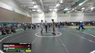 144 lbs Champ. Round 1 - Dylan DeLeon, Serrano vs Dumas Mekias, Penninsula