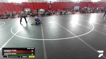 145 lbs Cons. Round 1 - Spencer Bean, Illinois vs Maximus Todd, Wisconsin