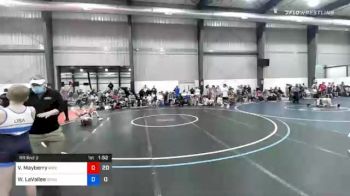 45 kg Prelims - Vinny Mayberry, MWC Wrestling Academy vs William LaVallee, Doughboy Blue