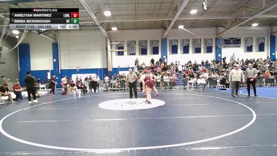 235 lbs Semifinal - Amelyiah Martinez, Lowell vs Emma McDonough, Whittier