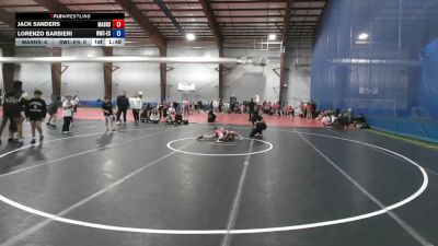 63 lbs Rr Rnd 2 - Jack Sanders, Mat Assassins 1 - ELB vs Lorenzo Barbieri, Ruthless - ELB