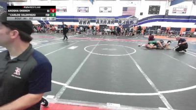 157 lbs Champ. Round 2 - Akosha Okenov, Birmingham Charter vs Carlos Valdiviezo, Poway