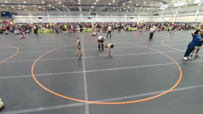61 lbs Quarterfinal - Boston Blakely, Unattached vs Adriel George, Unattached