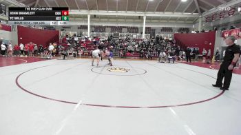 190 lbs Semifinal - John Bramlett, Christian Brothers vs TC Wills, All Saints Episcopal