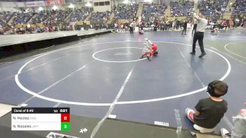 46 lbs Consi Of 8 #2 - Nolan Hezlep, Eaglecrest WC vs Nehemiah Rosales, Jefferson Wrestling Club