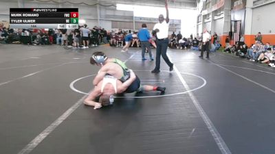 144 lbs Round 3 (8 Team) - Murk Romano, Freakztyle Wrecking Crew vs Tyler Ulmer, Warner Elite