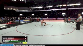 138 lbs Cons. Round 3 - Dominique Jefferson, Washington vs Jacob Leininger, Newport (Bellevue)