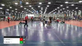 160 lbs Prelims - Patrick Jackson, Felix Wrestling Academy vs Kael Bennie, Team Utah Arches