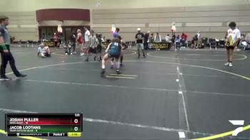 125 lbs Round 5 (6 Team) - Josiah Puller, Ohio Gold vs Jacob Lootans, Team Gotcha Blue