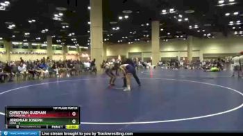 120 lbs Placement Matches (8 Team) - Jeremiah Joseph, SOWA vs Christian Guzman, Explorer WC