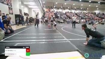 46 lbs Rr Rnd 1 - Norah Winkle, R.A.W. vs Olivia Emmons, Grove Takedown Club