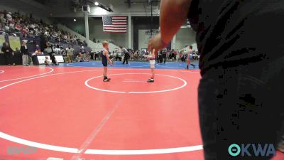 52 lbs Round Of 16 - Roston Martin, Berryhill Wrestling Club vs McCoy Meeks, Tiger Trained Wrestling