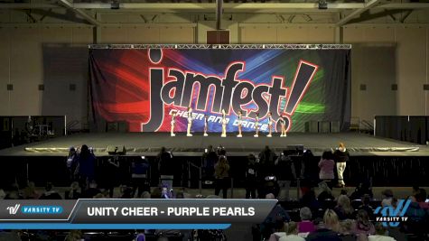 Unity Cheer - Purple Pearls [2022 L1.1 Youth - PREP Day 1] 2022 JAMfest Evansville Classic