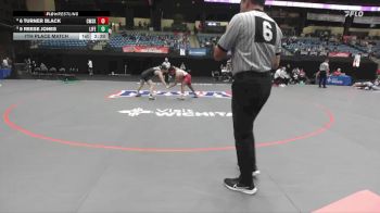 165 lbs 7th Place Match - 9 Reese Jones, Life vs 6 Turner Black, Cumberlands