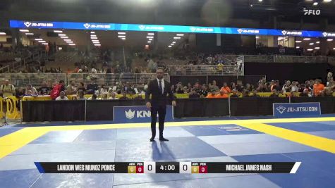 Michael James Nash vs Landon Wes Munoz Ponce 2025 Pan Kids Jiu-Jitsu IBJJF Championship