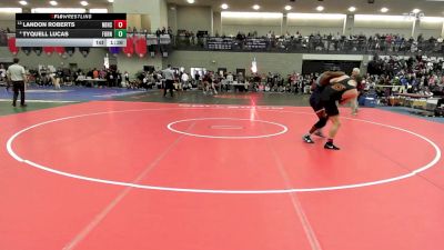 165 lbs Round Of 16 - Landon Roberts, New Britain vs Tyquell Lucas, Foran