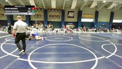 165 lbs Cons. Round 2 - Devin Sweeney, Washington & Lee vs Joshua Estrada, Marymount