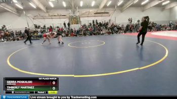 135 lbs 1st Place Match - Sierra Moskalski, Loveland vs Timberly Martinez, Pomona