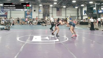 152 lbs Rr Rnd 2 - Danika Mealer, Next Level Wrestling Club vs Eila Spanbauer, Evil Empire Blue