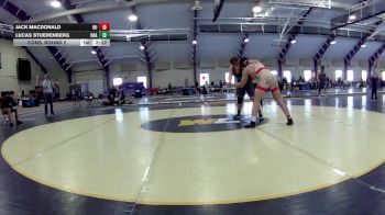 285 lbs Cons. Round 2 - Jack MacDonald, Buffalo Unattached vs Lucas Stuerenberg, Unattached