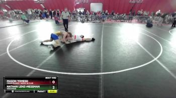 175 lbs Cons. Round 2 - Mason Tomesh, CrassTrained: Weigh In Club vs Nathan Lenz-Messman, Wisconsin