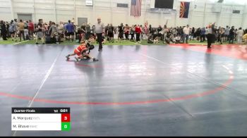 62 lbs Quarterfinal - Alessandra Marquez, Outlaws WC vs Moira Bhave, Rancho Bernardo WC