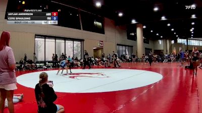 120 lbs Round 3 - Jaylah Anderson, All American Wrestling Club vs Cote Spaulding, Patriots Wrestling Club-Dothan
