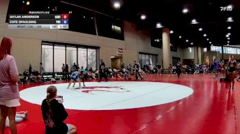 120 lbs Round 3 - Jaylah Anderson, All American Wrestling Club vs Cote Spaulding, Patriots Wrestling Club-Dothan