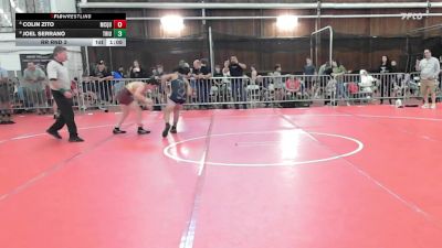120 lbs Rr Rnd 3 - Colin Zito, Mcquaid Jesuit vs Joel Serrano, Triumph