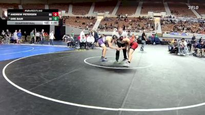 175-D4 Quarterfinal - ANDREW PETERSEN, Mogollon High School vs Dre Bair, Northwest Christian High School
