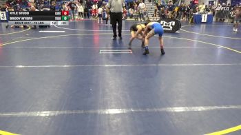 78 lbs Pigtails - Kyle Studd, Canon-McMillan vs Brody Myers, Young Guns