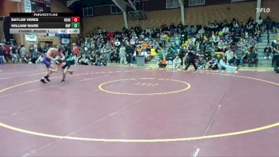 150 lbs Champ. Round 1 - Baylor Veres, Corona Del Sol High School vs William Ward, Notre Dame Preparatory