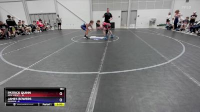 165 lbs Round 2 (8 Team) - Patrick Quinn, New Jersey vs James Bowers, Georgia