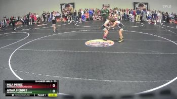 75 lbs Round 1 - Amaia Mendez, Reverence Wrestling Club vs Mila Perez, Reverence Wrestling Club