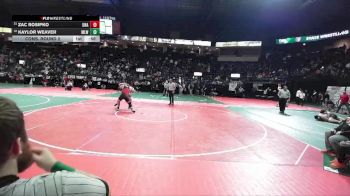 177 lbs Cons. Round 2 - Zac Rosipko, Unattached vs Kaylor Weaver, MLW2