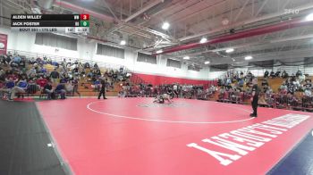 175 lbs Consi Of 4 - Alden Willey, White Mountains vs Jack Foster, Bishop Guertin