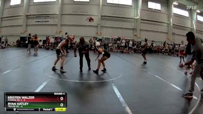 98 lbs Round 4 (6 Team) - Kristen Walzer, Phoenix WC 2 vs Ryan Hatley, Trojan WC