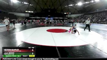 150 lbs Cons. Round 2 - Lalo Bravo, Toro World Club vs Heydon Quarles, Askeo International Mat Club