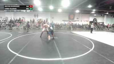 190 lbs Round Of 16 - Hector Rodriguez, Valhalla vs Chris Villegas, Rancho Bernardo WC