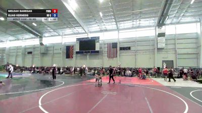 46 kg Final - Meleah Banegas, Poway Elite vs Elias Kerness, No Quarter Wrestling Club