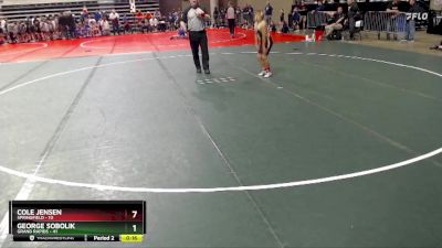 115 lbs Quarterfinals (8 Team) - Eric Schmidt, Springfield vs Jordan Hodgson, Grand Rapids