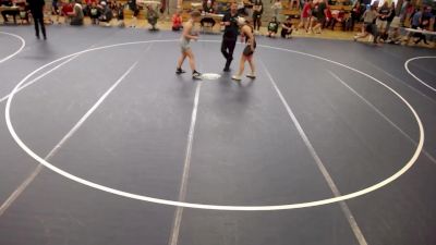 125 lbs Champ. Round 2 - Kathleen Koester, IA vs Kaydence Golding, ND
