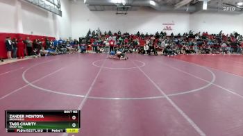 113 lbs Champ. Round 2 - Zander Montoya, Broomfield vs Tagg Charity, Smoky Hill