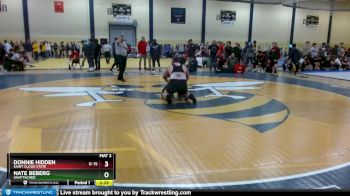 285 lbs 5th Place Match - Donnie Hidden, Saint Cloud State vs Nate Beberg, UNATTACHED