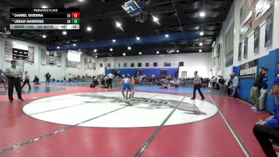 126 Boys Cons. Semi - Uriah Hawkins, Granite Hills vs Daniel Guerra, Central Union