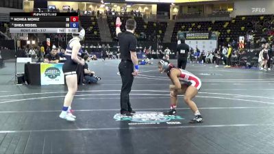 117 lbs Cons. Round 3 - Shea Reisel, Dubuque vs Nohea Moniz, Sacred Heart