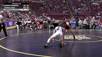 114 lbs Quarterfinal - Dominick Morrison, Hatboro-Horsham vs Connor Lagier, West Scranton