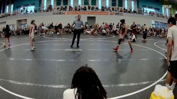 100 lbs Round 2 (4 Team) - Declyn Wilson, Caveman vs Shane Sowcik, Creeks Wrestling